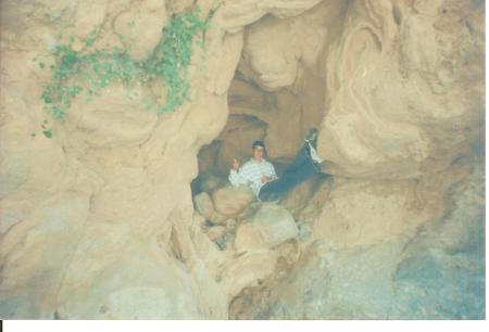 moi karim en doumdar ds une montagne
