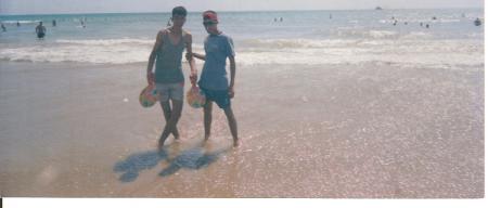 moi et mustapha en agadir ds la plage